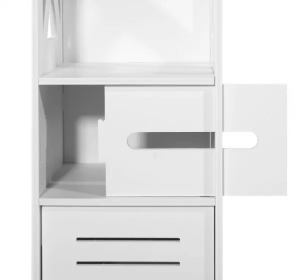 DomTextilu Praktickýkúpeľňovýregál80x21,5x25cm 67534