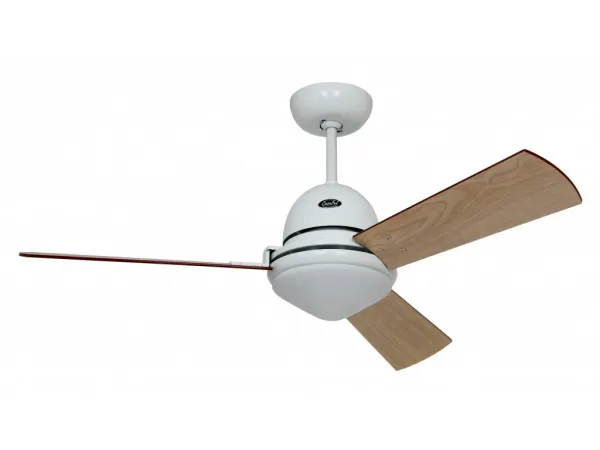 CasaFan 9314254 Libeccio, čerešňa, javor, biela a svetlo šeda, stropný ventilátor