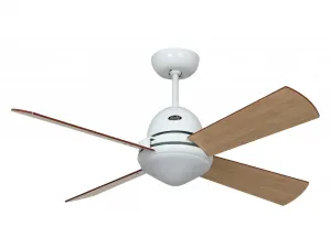 CasaFan 9314254 Libeccio, čerešňa, javor, biela a svetlo šeda, stropný ventilátor