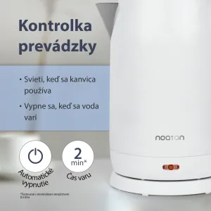Noaton K1W Basic, rychlovarná kanvice