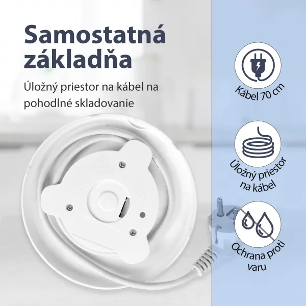 Noaton K1W Basic, rychlovarná kanvice