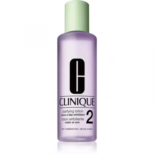 Clinique 3 Steps Clarifying Lotion 2 tonikum pre suchú a zmiešanú pleť 400 ml