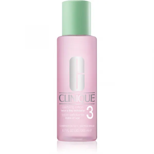 Clinique 3 Steps Clarifying Lotion 3 tonikum pre mastnú a zmiešanú pleť 200 ml