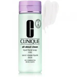 Clinique Liquid Facial Soap Mild tekuté mydlo pre suchú a zmiešanú pleť 200 ml