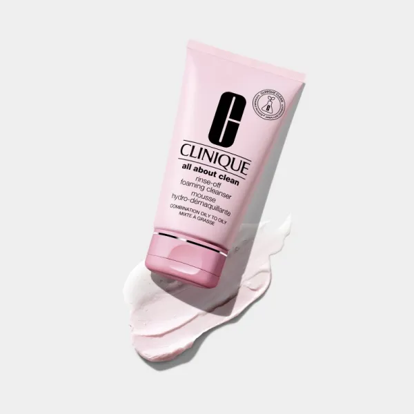 Clinique Rinse-Off Foaming Cleanser čistiaca pena pre mastnú a zmiešanú pleť 150 ml