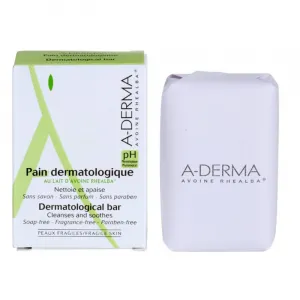 A-Derma Essentials Dermatological Bar dermatologická umývacia kocka pre citlivú a podráždenú pokožku 100 g