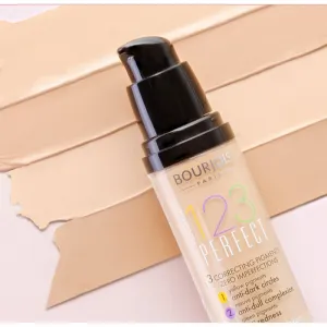 Bourjois 123 Perfect tekutý make-up pre perfektný vzhľad odtieň 52 Vanille SPF 10 30 ml