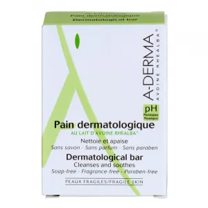 A-Derma Essentials Dermatological Bar dermatologická umývacia kocka pre citlivú a podráždenú pokožku 100 g