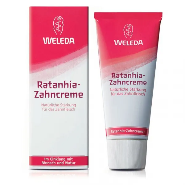 Rataňová zubná pasta WELEDA 75 ml