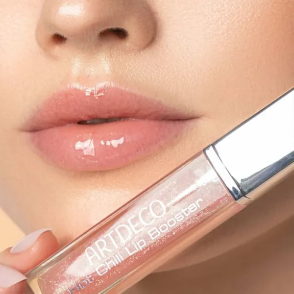 ARTDECO Hot Chili Lip Booster žiarivý lesk na pery pre objem odtieň Glossy Chili 6 ml