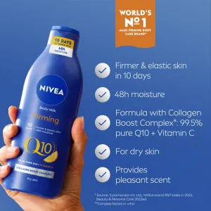 Nivea Q10 Plus spevňujúce telové mlieko pre suchú pokožku 250 ml