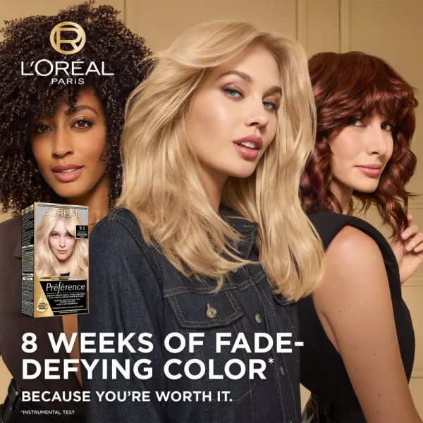 L’Oréal Paris Préférence farba na vlasy odtieň 8.12 Light Ash Beige Blonde 1 ks