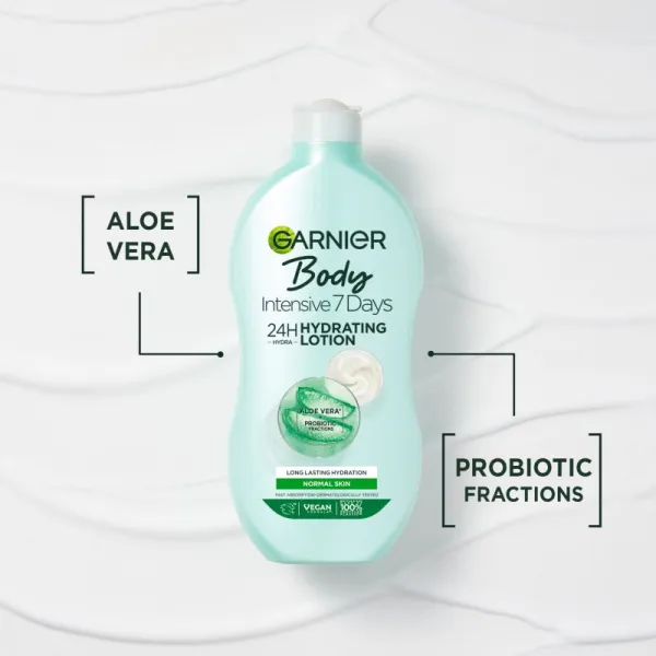 Garnier Intensive 7 Days hydratačné telové mlieko s aloe vera 400 ml