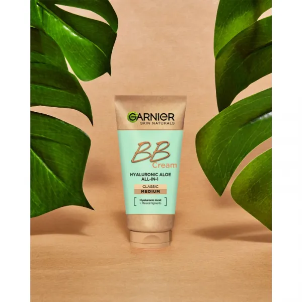 Garnier Skin Naturals BB Cream BB krém pre normálnu a suchú pleť odtieň Medium 50 ml