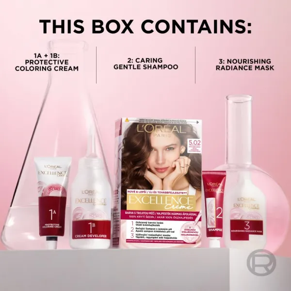 L’Oréal Paris Excellence Creme farba na vlasy odtieň 8