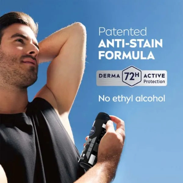 Nivea Men Black & White Invisible Original antiperspirant v spreji pre mužov 200 ml