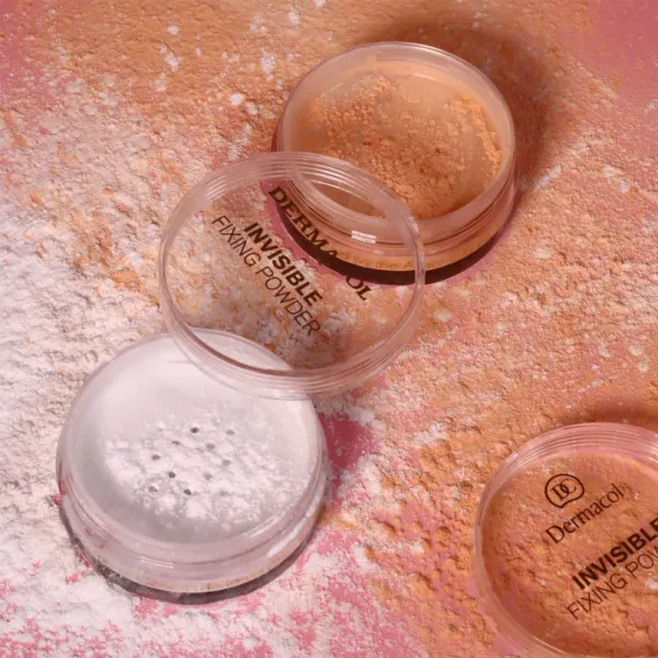 Dermacol Invisible transparentný púder odtieň White 13 g