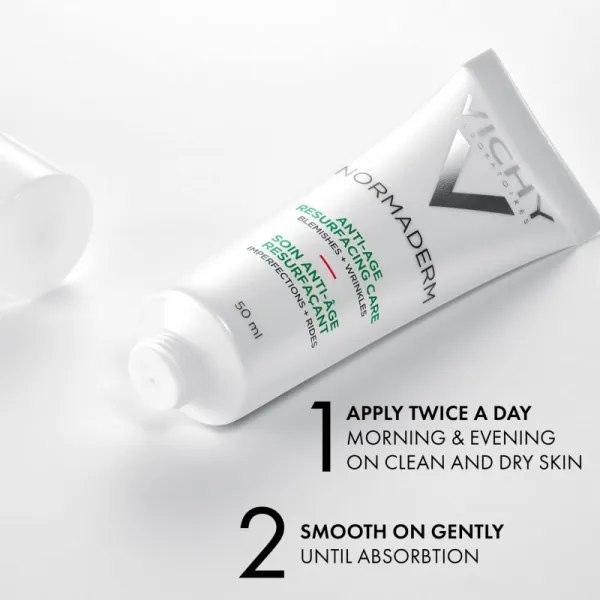 Vichy Normaderm Anti-Age denný krém proti prvým vráskam pre mastnú a problematickú pleť 50 ml