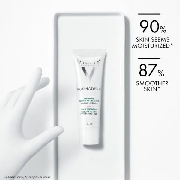 Vichy Normaderm Anti-Age denný krém proti prvým vráskam pre mastnú a problematickú pleť 50 ml
