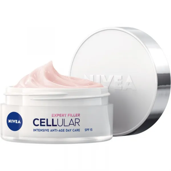 NIVEA Hyaluron Cellular Filler spevňujúci denný krém SPF 15 50 ml