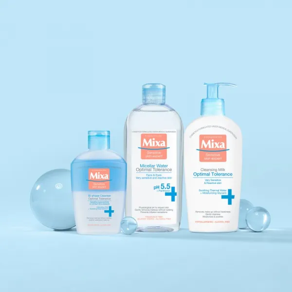 MIXA Optimal Tolerance odličovacie mlieko 200 ml