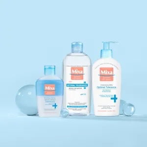 MIXA Optimal Tolerance dvojzložkový odličovač očí 125 ml