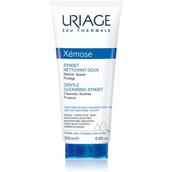 Uriage Xemose C8+ Syndet Gentle Cleanser syndet pre suchú až atopickú pokožku 200 ml