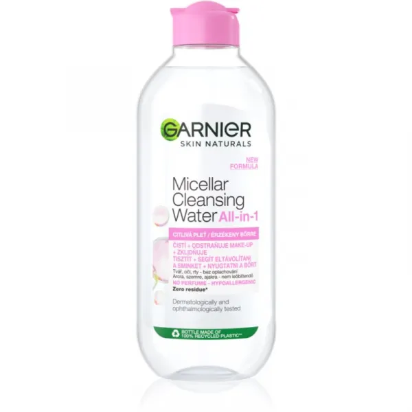 Garnier Skin Naturals micelárna voda pre citlivú pleť 400 ml