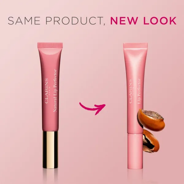 Clarins Lip Perfector Shimmer lesk na pery s hydratačným účinkom odtieň 05 Candy Shimmer 12 ml