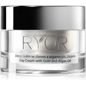 RYOR Argan Care with Gold denný krém so zlatom a argánovým olejom 50 ml