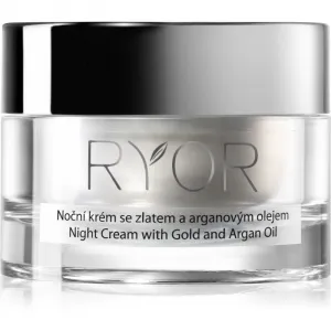 RYOR Argan Care with Gold nočný krém so zlatom a argánovým olejom 50 ml