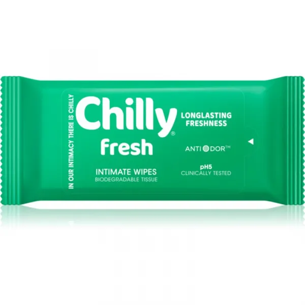 Chilly Fresh Intimate Wipes obrúsky na intímnu hygienu 12 ks