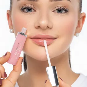 ARTDECO Glossy Lip Volumizer lesk pre objem pier odtieň Cool Nude 6 ml