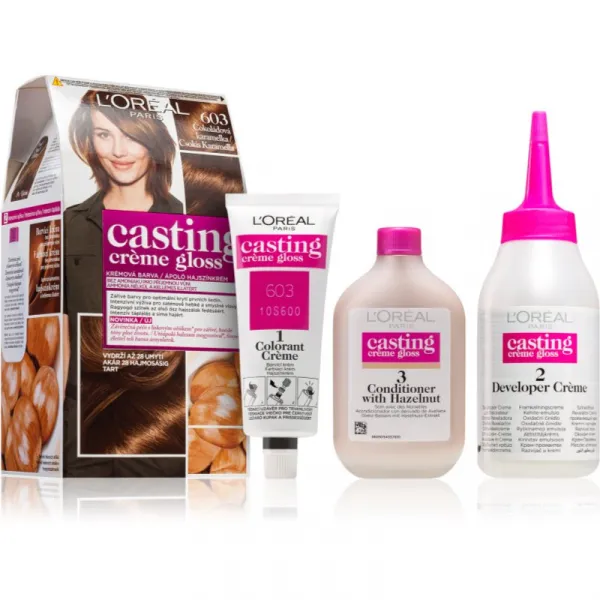 L'Oréal Paris Casting Crème Gloss Čokoládová karamelka 603