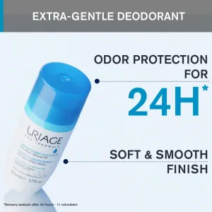 Uriage Hygiène Gentle Deodorant jemný dezodorant roll-on bez obsahu hliníka 50 ml