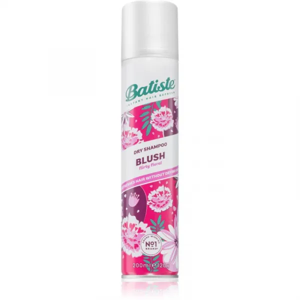 Batiste Blush Flirty Floral suchý šampón pre objem a lesk 200 ml
