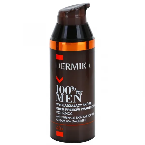 Dermika 100% for Men vyhladzujúci protivráskový krém 40+ 50 ml