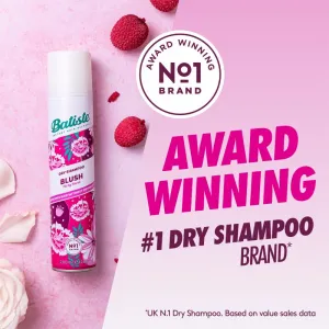 Batiste Blush Flirty Floral suchý šampón pre objem a lesk 200 ml