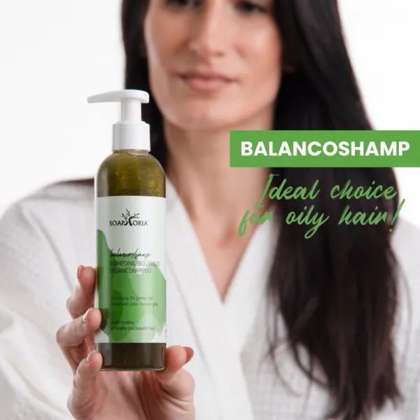 BalancoShamp - organický tekutý šampón na mastné vlasy