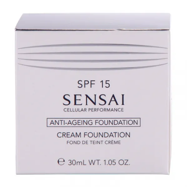 Sensai Cellular Performance Cream Foundation krémový make-up SPF 15 odtieň CF 13 Warm Beige 30 ml