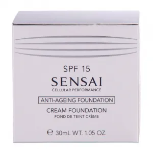 Sensai Cellular Performance Cream Foundation krémový make-up SPF 15 odtieň CF 13 Warm Beige 30 ml