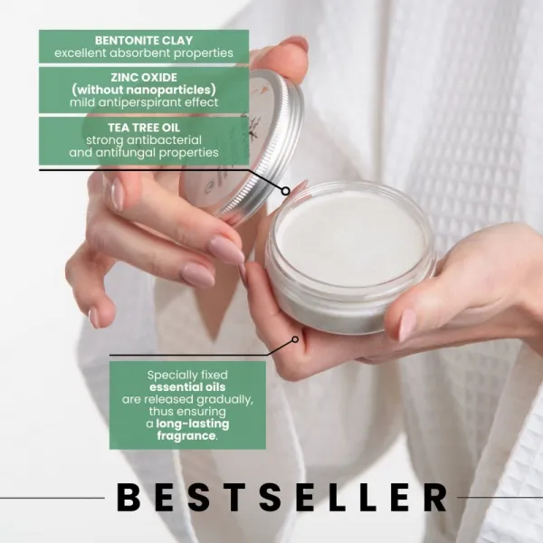 Soaphoria Nevinnosť Organic Creamy Deodorant organický krémový dezodorant 50 ml