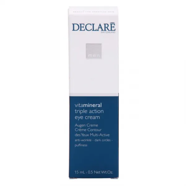 Declaré Men Vita Mineral očný krém proti vráskam, opuchom a tmavým kruhom 15 ml