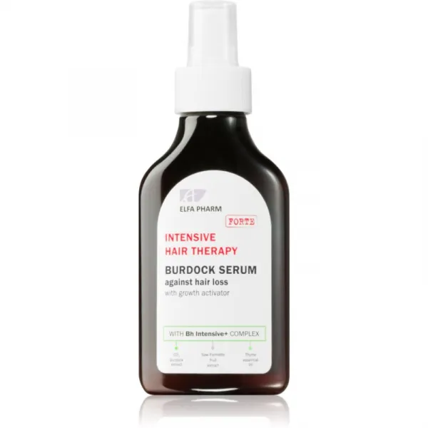 Sérum proti vypadávaniu vlasov Intensive Hair Therapy Burdock -100 ml - Elfa Pharm