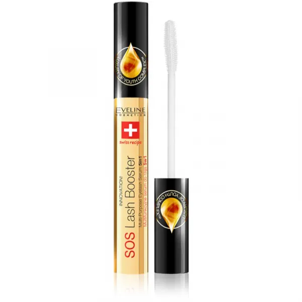 Eveline SOS Lash Booster sérum na riasy s argánovým olej 5v1 10ml, 1ks