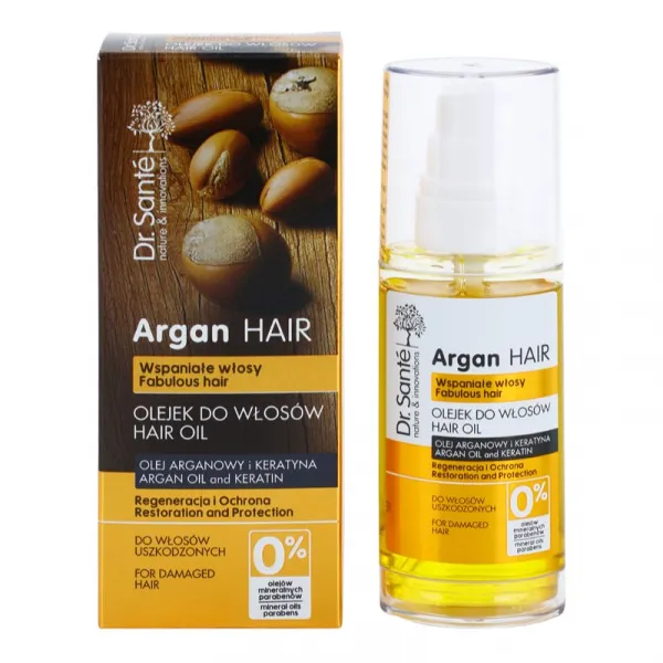 Dr. Santé Argan regeneračné sérum pre poškodené vlasy 50 ml