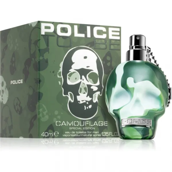 Police To Be Camouflage toaletná voda pre mužov 40 ml
