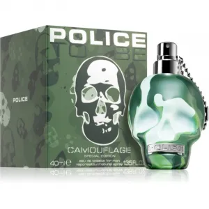 Police To Be Camouflage toaletná voda pre mužov 40 ml