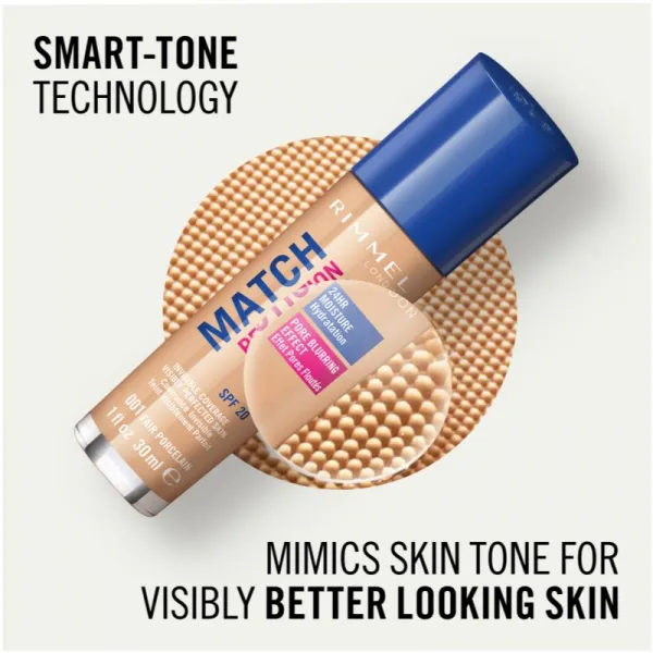 Rimmel Match Perfection tekutý make-up SPF 20 odtieň 082 Fair Beige 30 ml