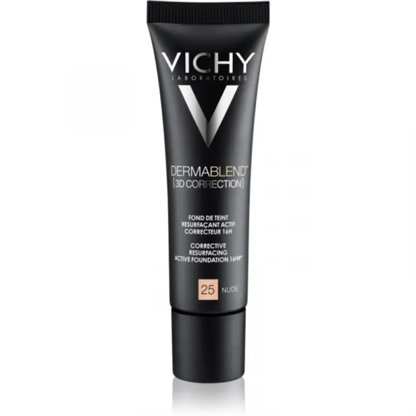 Vichy DERMABLEND 3D Korekcia make-up SPF 25 odtieň 25 Nude 30 ml